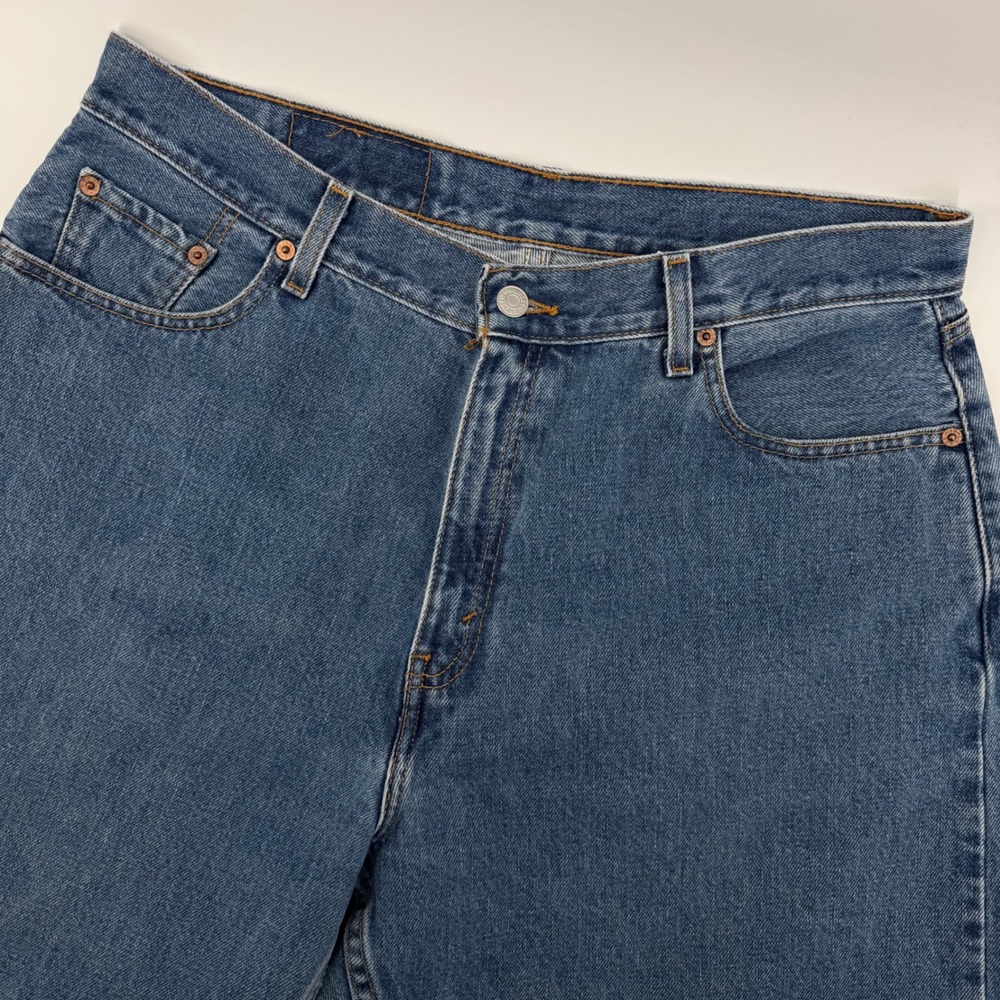 Levi's 560 Jeans Women 16 MIS S Blue Loose Fit Straight Leg High Waisted Vintage